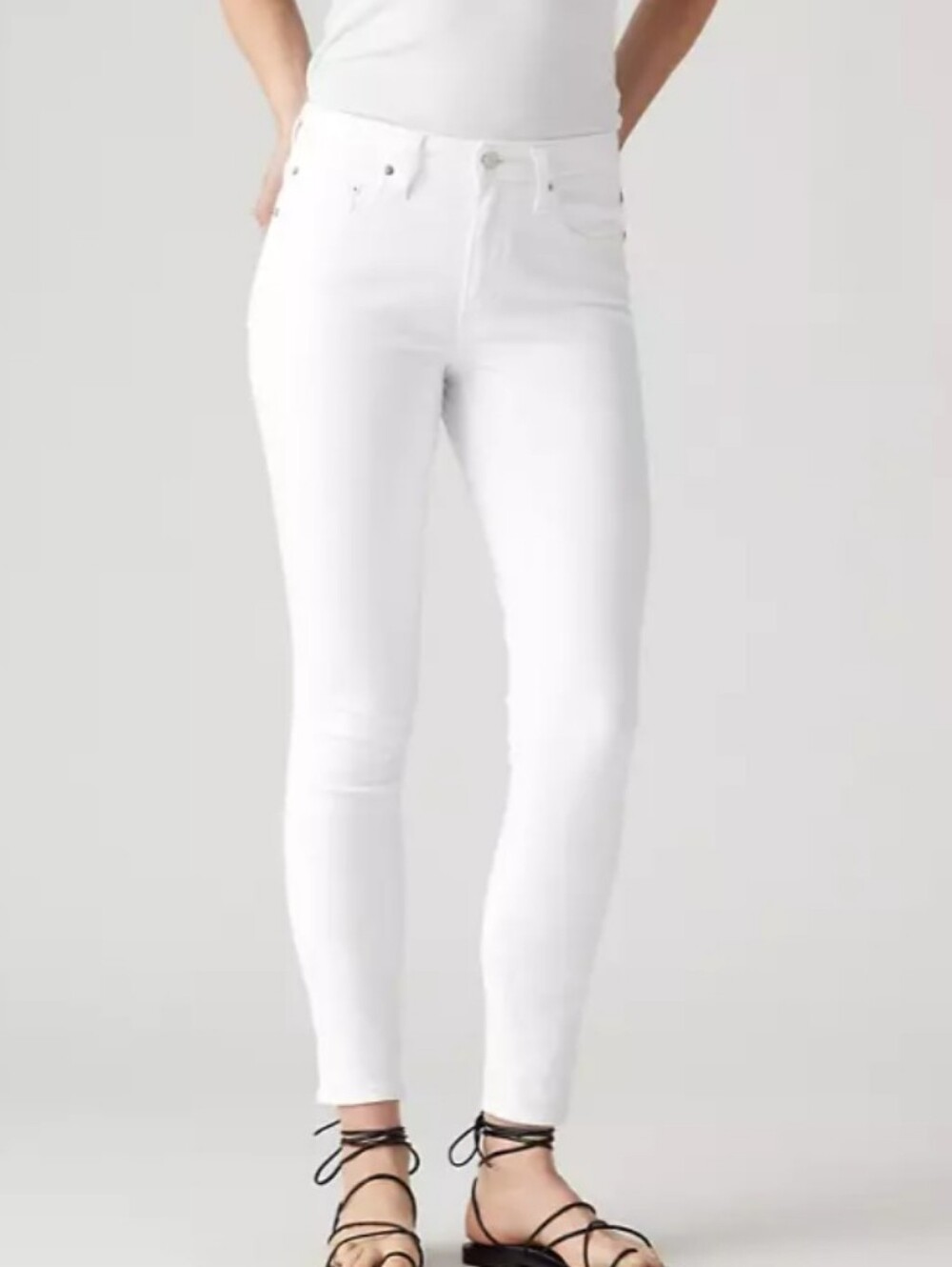LEVI'S | Women's 721 White High-Rise Skinny Jeans